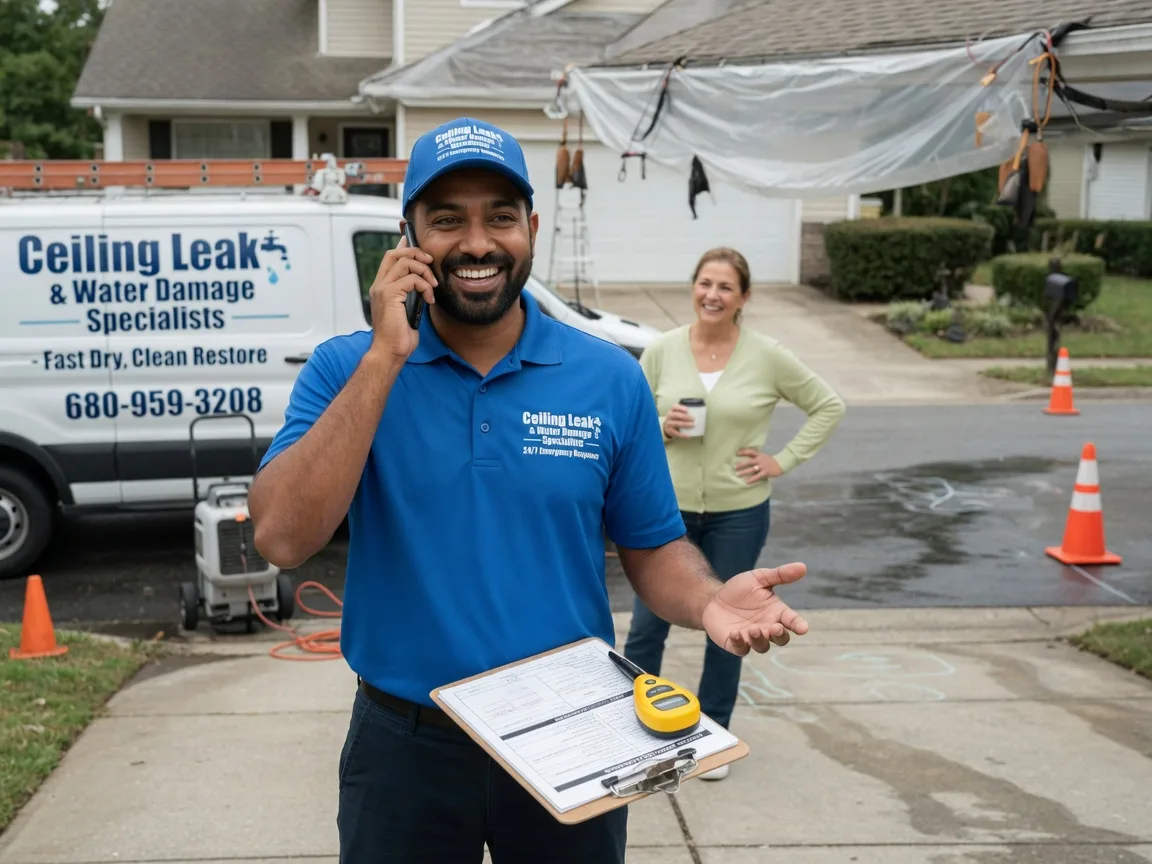 Ceiling Leak Cleanup Tennessee FAQs